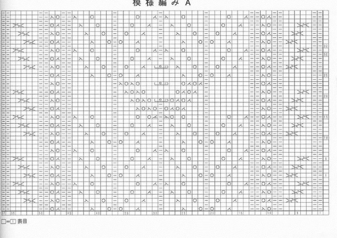 Медовый пуловер с красивым рисунком