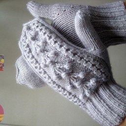 Много идей теплых и красивых варежек со схемами