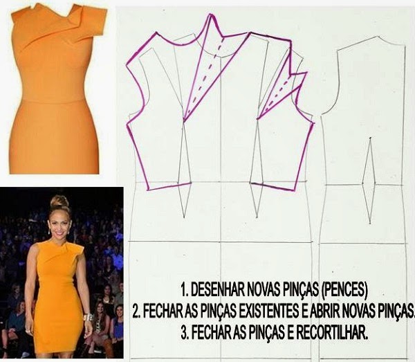 Моделирование платья или блузки с оригинальным рукавом