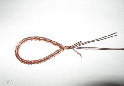 Оригинальные цветочки в технике ганутель