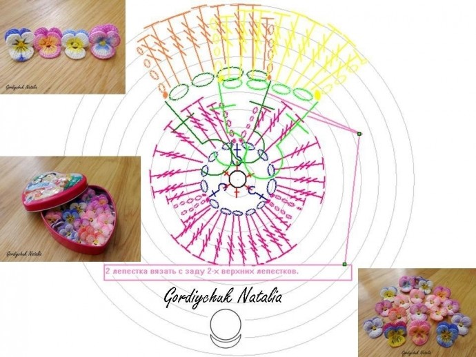 Прекрасные анютины глазки