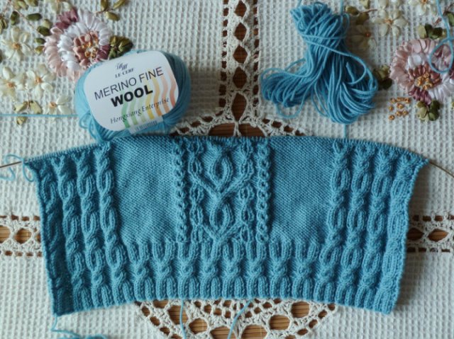 Пуловер "мечты о море"