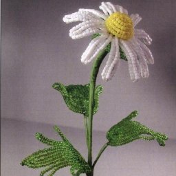 ​Ромашка из бисера