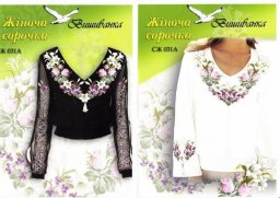 Вышиванка "Розы и лилии"