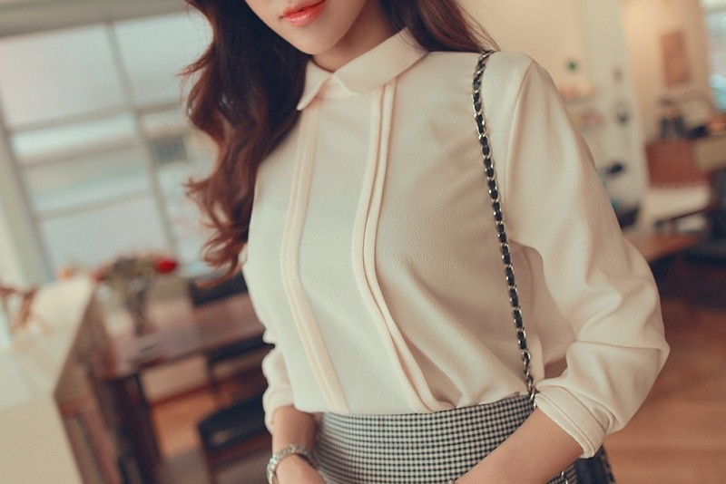 Интересные блузки со складочками: идеи