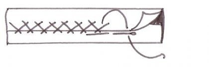 Интересный способ украшения одежды