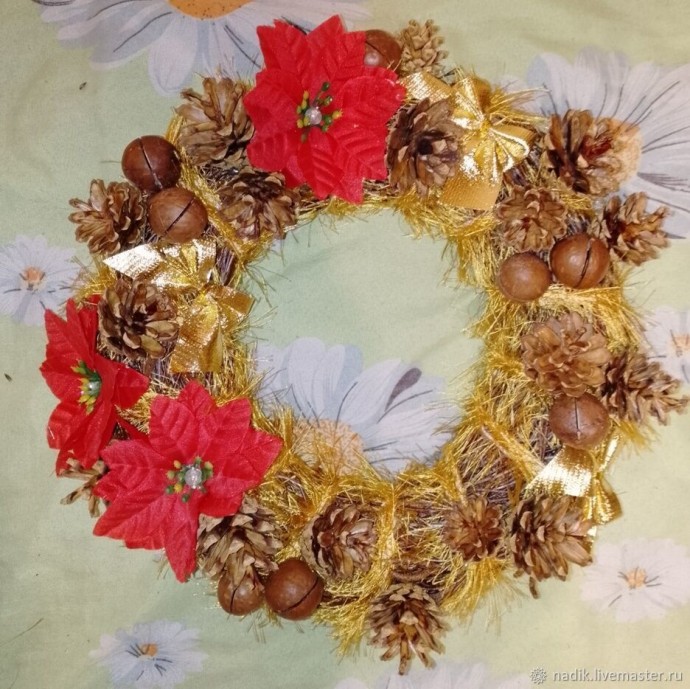 Венок из березовых веток