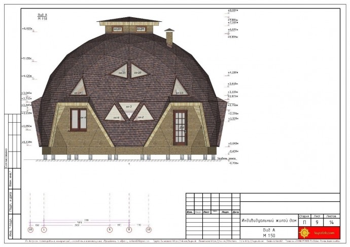 Проект купольного дома