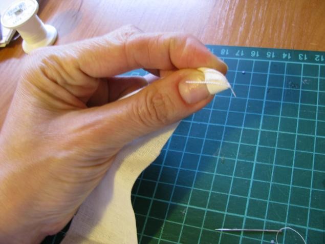 Делаем текстильный цветок быстро