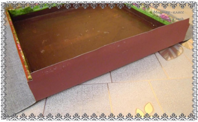 Реставрация шкатулки: мастер-класс