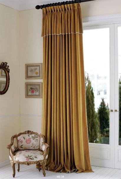 Оригинальные складки на шторах: идеи для интерьера Оригинальные складки на шторах: идеи для интерьера