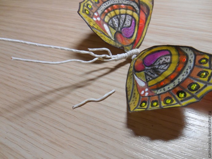 Интерьерная бабочка