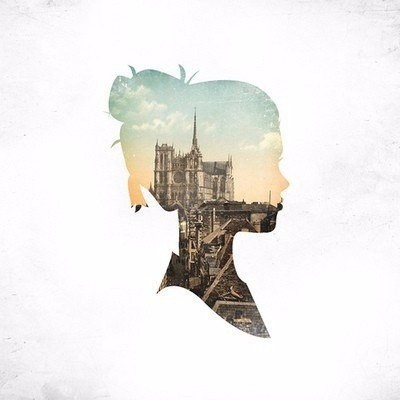 Панно с силуэтами