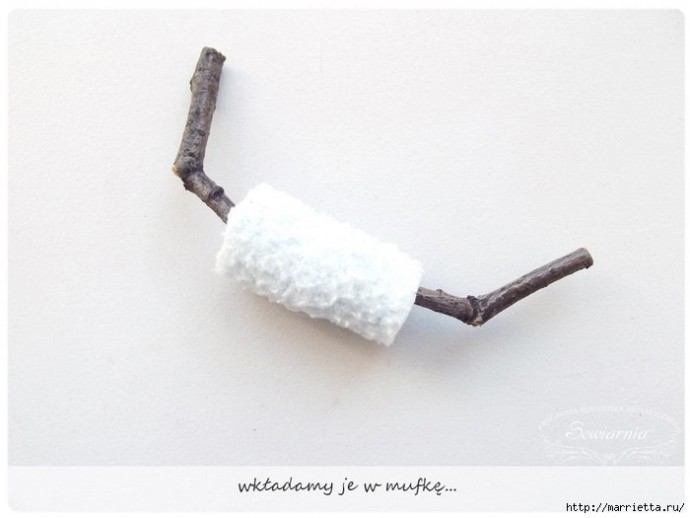 Снеговик из лампочки