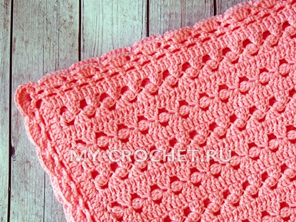 Плед крючком: мастер-класс для начинающих