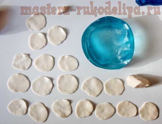 Розочка из полимерной глины