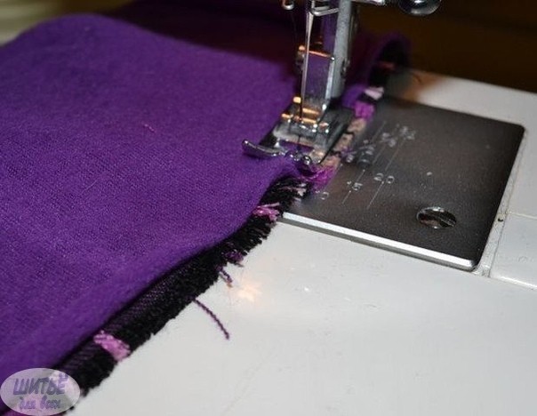 Шарф-хомут с капюшоном