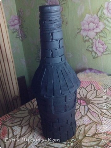 Сказочный домик из бутылки