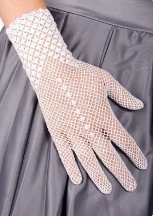 Вязаные перчатки