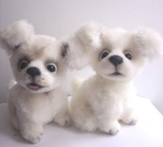 Забавный щенок: мастер-класс