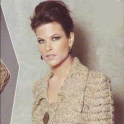 Жакет спицами на одной пуговице