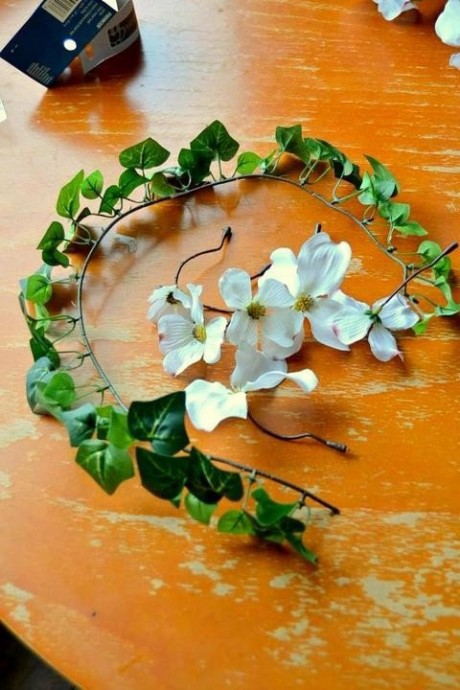 ​Цветочный венок для фотосессии