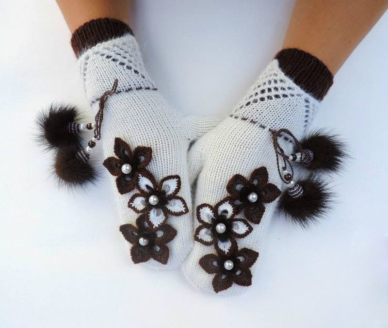 Декор перчаток своими руками