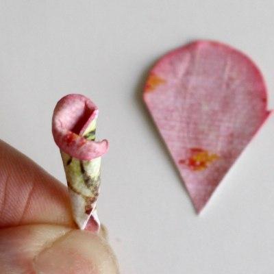 Декор рамочки розочками