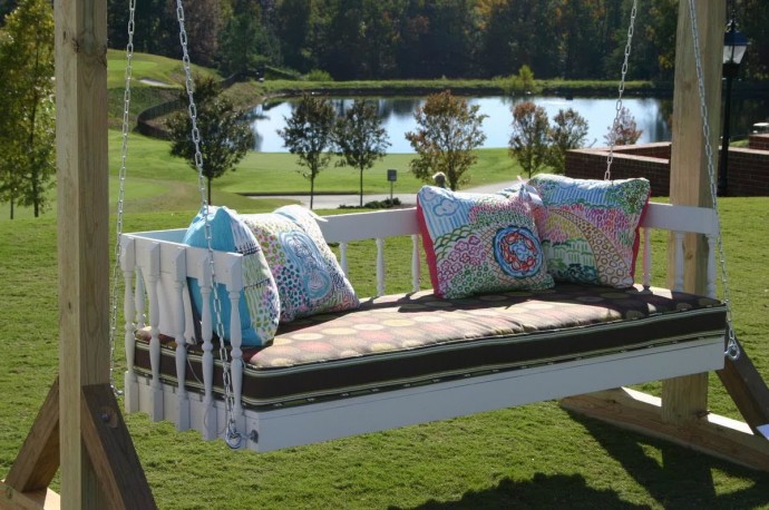 Диван-качели своими руками: отличные идеи