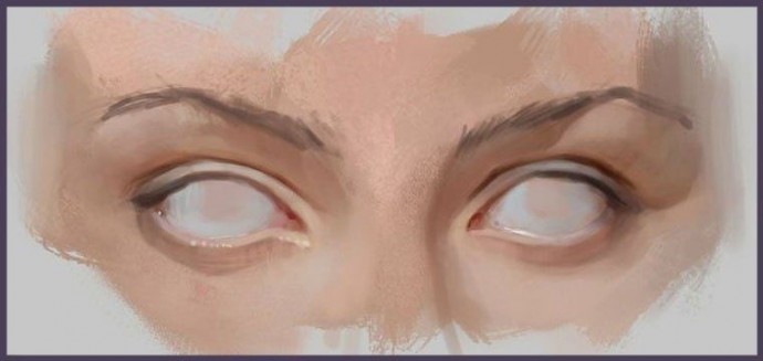 ​Как нарисовать красивые глаза