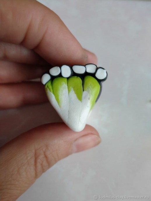 Бабочка из полимерной глины