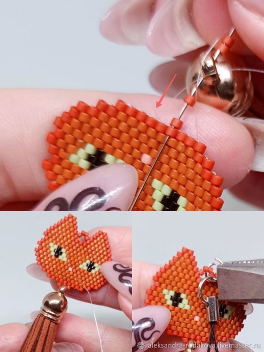 Основы кирпичного плетения из бисера