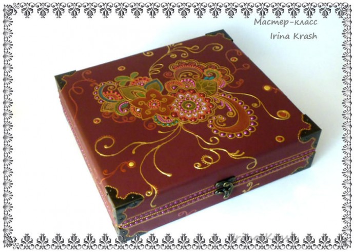 Реставрация шкатулки: мастер-класс