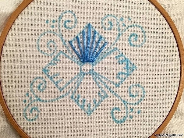 Красивая вышивка: мастер-класс