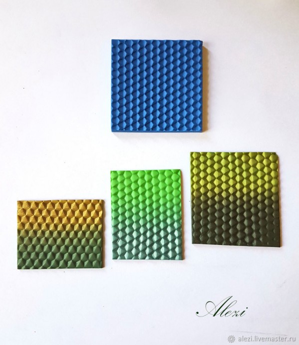 Брошь "Кактус" из полимерной глины