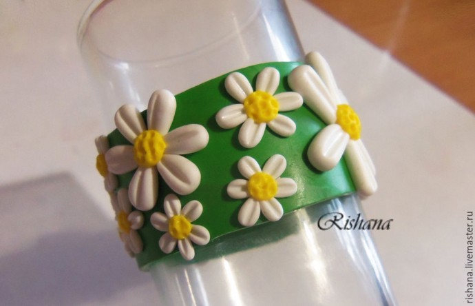 Кольца для салфеток "Ромашки"