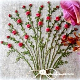 ​Чудесные розочки в стиле рококо