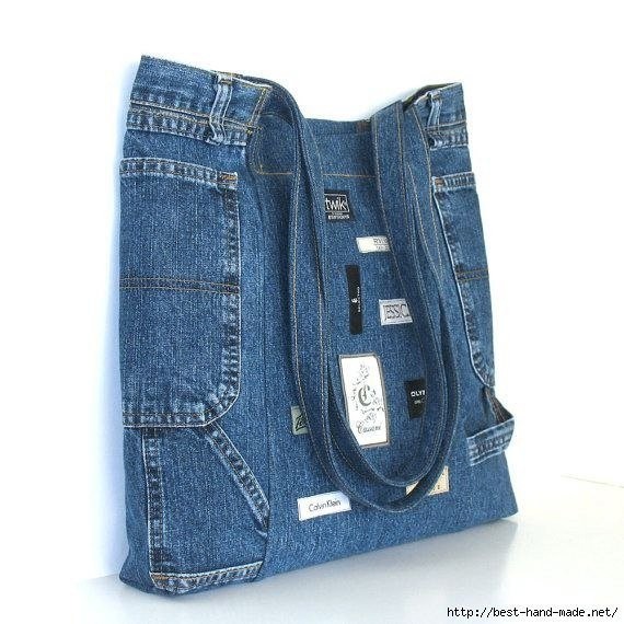 Шьем джинсовые сумочки: идеи для вдохновения