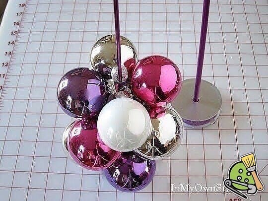 Собираем елочку из шаров к старому новому году Собираем елочку из шаров к старому новому году