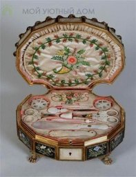 Винтажные коробки для хранения швейных инструментов: идеи для вдохновения