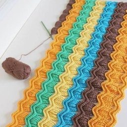 ​Интересный узор с зубчиками