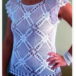 ​Красивые топы крючком