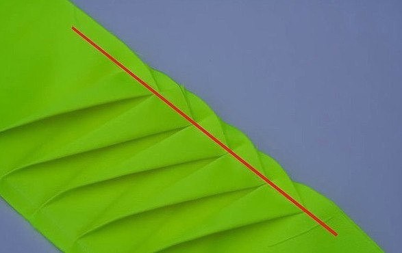 Декор из складок