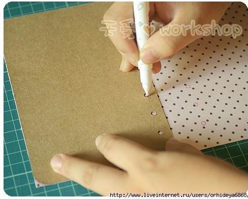Тетрадка или блокнотик с красивой обложкой своими руками