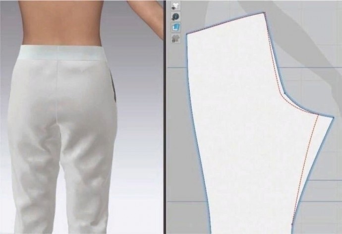 Исправляем дефекты посадки брюк