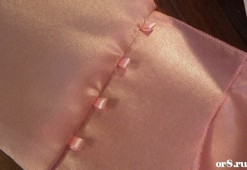 Как сделать шнуровку на платье