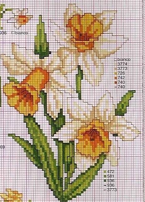 Замечательно подходящие ко времени года схемы для вышивания