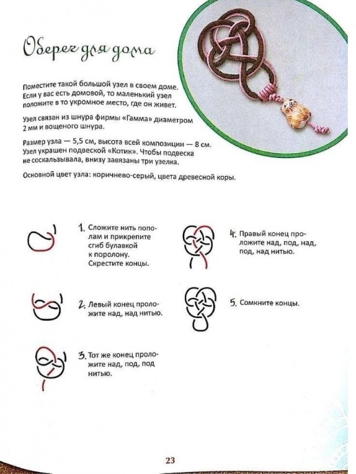 Украшения из узлов-оберегов: мастер-классы Украшения из узлов-оберегов: мастер-классы