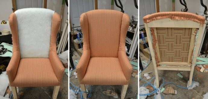 Переделка обычного стула в очень стильное кресло