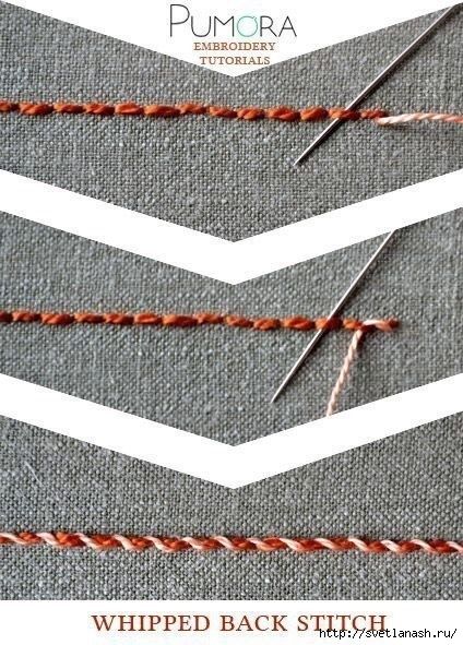 ​Подборка декоративных швов